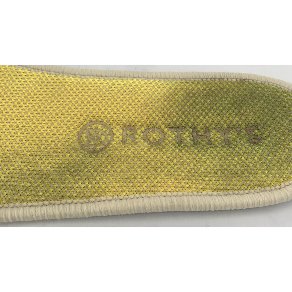 Rothys Shoes Size 8 Lemon Yellow Honeycomb The Sneaker Washable Comfort Slip On - Picture 16 of 16